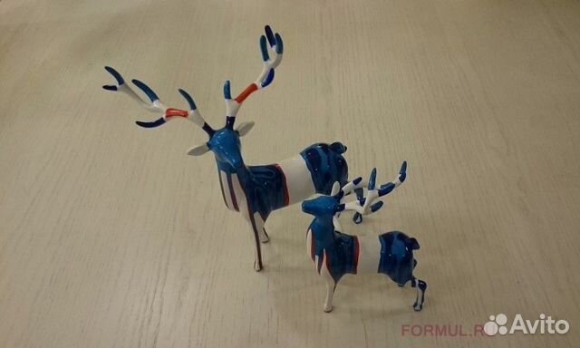 234600 Статуэтка Уголок прованса Олень и олененок