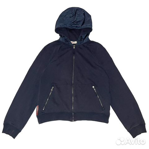 Prada milano nylon худи винтаж