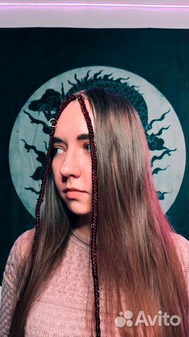 Афролоконы and dreads