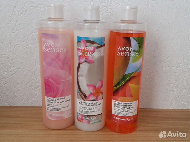 Гель для душа по 500 мл от Эйвон