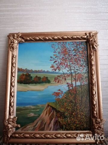 Этюд. Оргалит, масло. Б.С. Петров 1973г