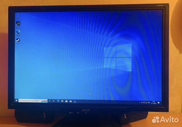 Игровой пк с монитором