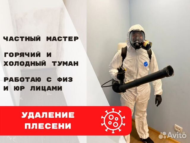 Удаление/ Обработка Плесени/ Дезинсекция