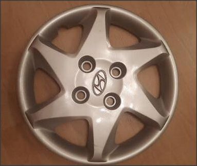 Оригинальные колпаки hyundai 15 дюймов