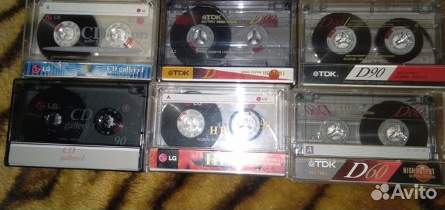 Аудиокассеты разных фирм