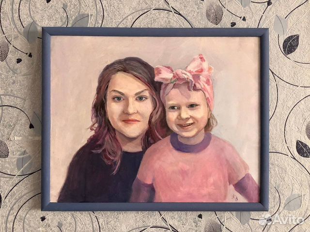 Картина маслом, портрет маслом, услуги художника