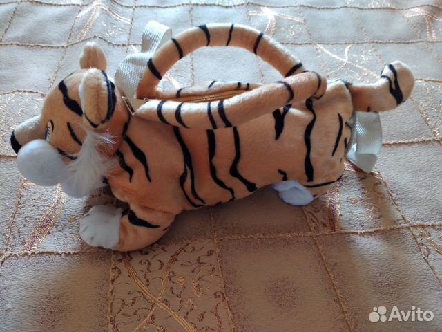 Мягкая игрушка-сумка Тигренок