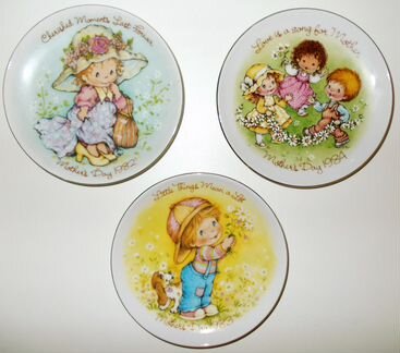 Декоративные тарелочки - блюдца США