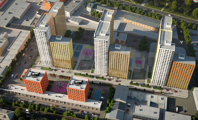 2-к. квартира, 68,6 м², 6/25 эт.