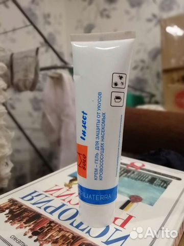 Крем-гель от укусов комаров, клещей и других насек