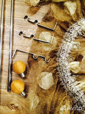 Комплект гардина и шторы