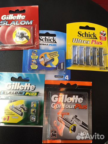 Лезвия к бритвам Gillette, Schick и Wilkinson