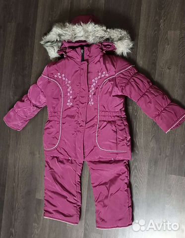 Зимний комплект куртка и комбинезон