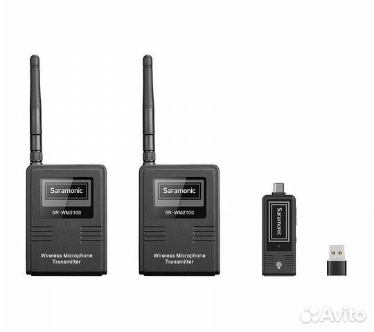 Радиосистема Saramonic SR-WM2100 U2 петличная, 2 п