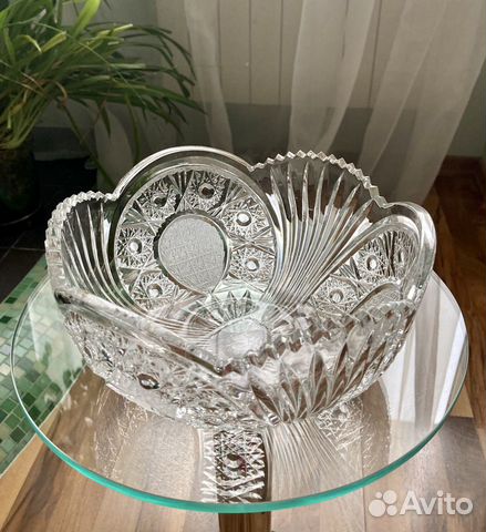 Хрустальная салатница