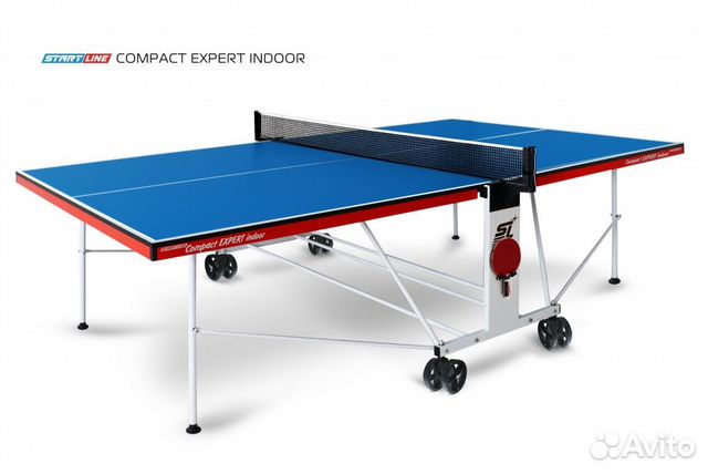 Теннисный стол start line compact expert indoor blue 6042 2