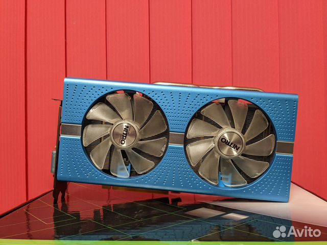 Sapphire nitro+ rx580 8GB в отличном состоянии