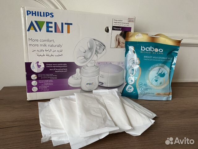 Молокоотсос avent электрический