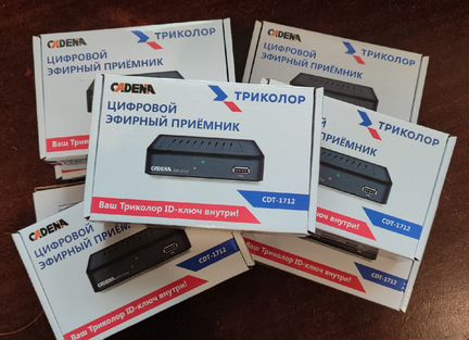 Приемник цифровой эфирный cadena CDT-1712