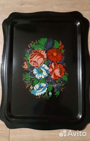 Поднос металлический СССР
