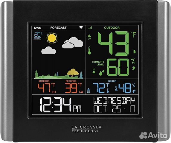 Новая USA La Crosse Technology V10-TH-INT V10-TH W