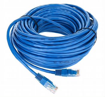 Шнур патч-корд RJ-45, 20 метров, CAT5e, новый