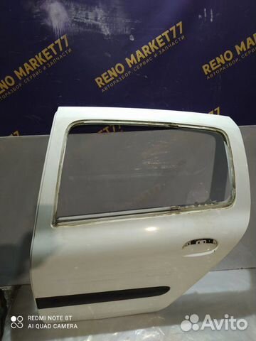 Дверь задняя левая Renault Symbol 1 2005