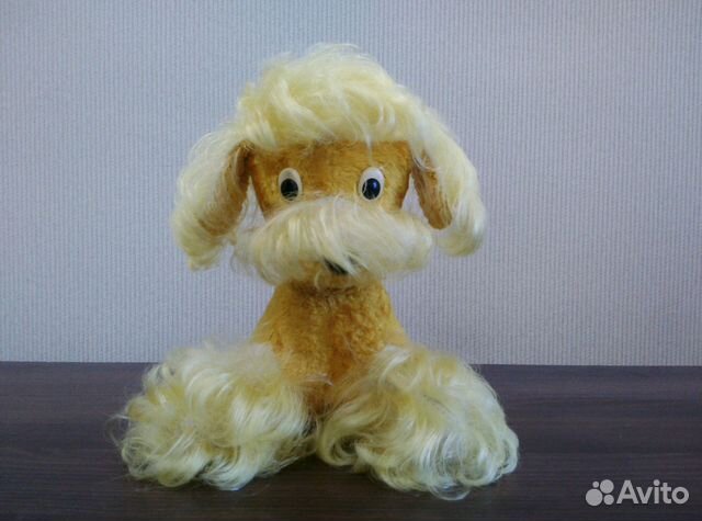 Собака плюшевая СССР