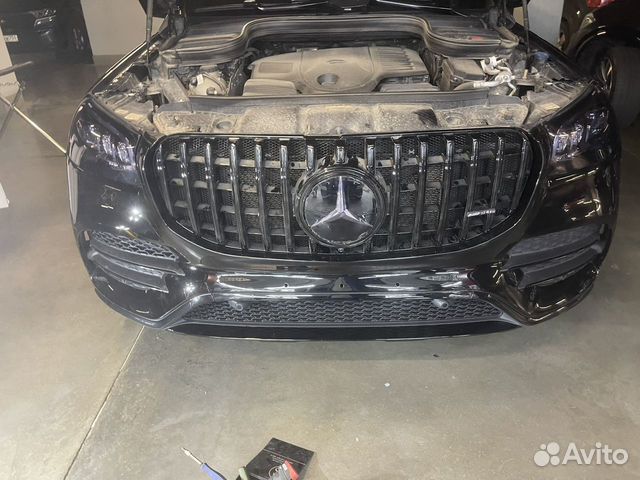 Решетка радиатора AMG GT в стиле 63 на GLS X167
