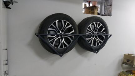 Стеллаж металлический для хранения шин