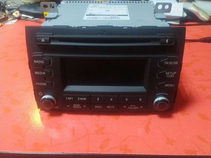 Kia Sportage 3 штатная магнитола