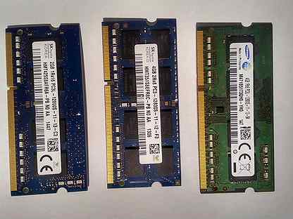 Оперативная память (Ноутбук) 2-4GB Samsung/SKhynix