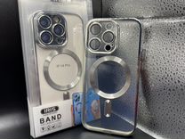 Чехол на iPhone 14 Pro MagSafe Silver