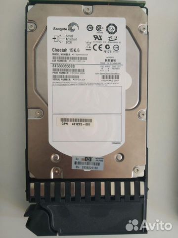 Диск HP 300Gb 15K SAS 3.5