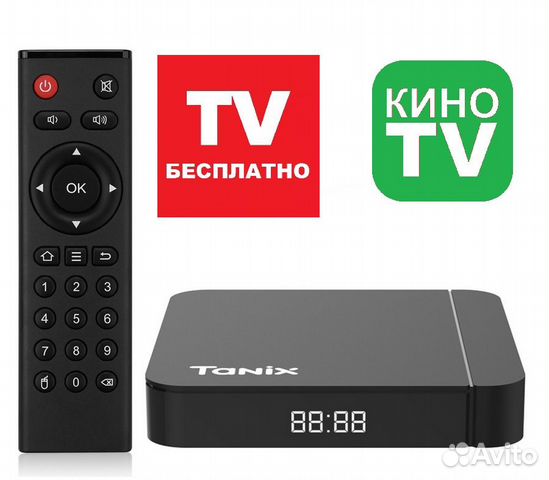 Андроид тв приставка Tanix W2 4K