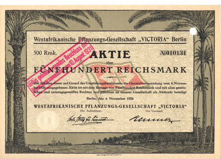 Берлин Западноафриканское общество 