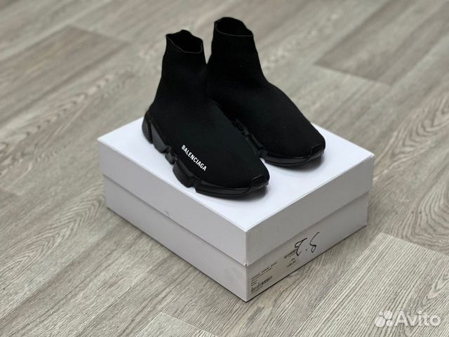 Кроссовки Balenciaga Speed Socks Trainer Black 36