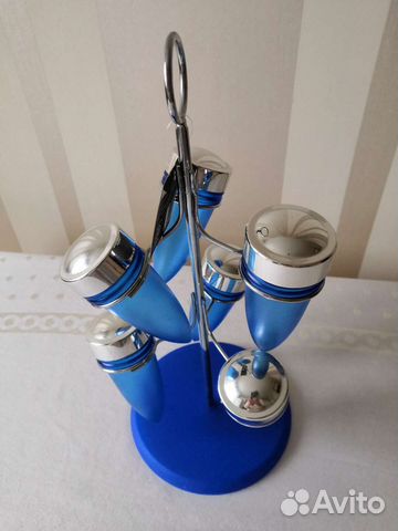 Хрусталь СССР, стойка для специй, Германия