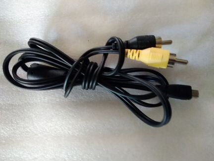 Кабель фотоаппарат + пк/тв