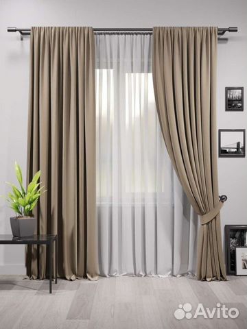 Шторы,8 цветов Блэкаут