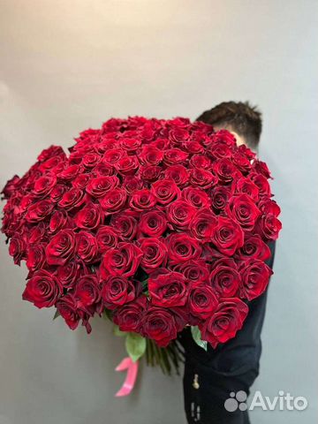 Метровые розы эквадор 25 51 101 роза