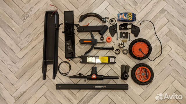 Электросамокат Kygoo s1 (Jilong) оригинал запчасти