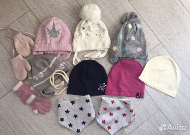 Шапка для девочки(пакетом)
