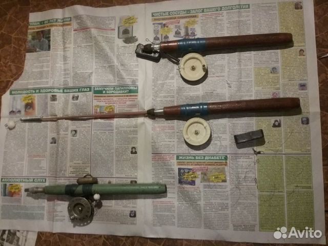 Удочка бортовая (донка) для ловли на кольцо сачёк