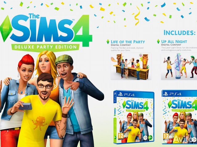 PS4&PS5 The Sims 4 Digital Deluxe Edition
