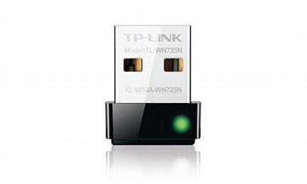 TP-link TL-WN725N USB nano-адаптер новый гарант