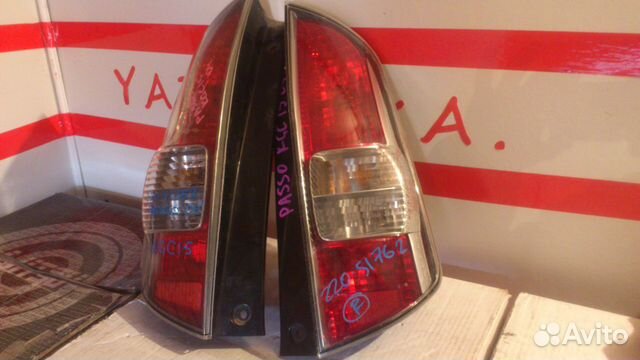 Стоп сигнал тойота пассо 2002-2006г правый левый