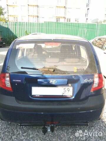 Фаркоп Лидер-Плюс для Hyundai Getz