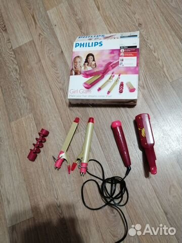 Щипцы для завивки волос philips