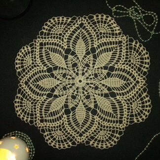 Салфетка крючком